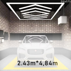 LED осветление за таван и гараж със светеща фигура и стрелки – DUa573